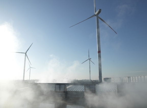 éolienne  Roulers | Entreprise de compostage Sterckx 