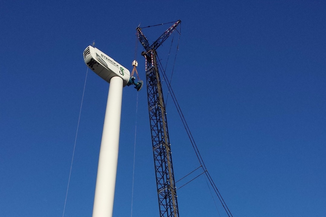 Éoliennes chez Sterckx I Entreprise de compostage 